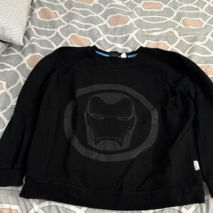Her Universe Black Graphic Crewneck Sweater